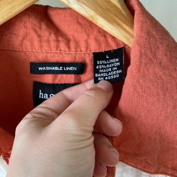 Vintage Linen Shirt - Picture 3 of 6